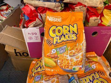 пластівці CORN FLAKES мед і горіхи 250 г 173547 фото