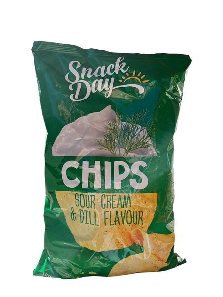 Snack Day Chips 150g Sour Cream and Greens