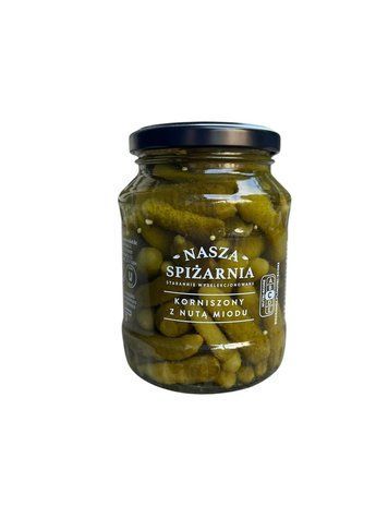 Корнішони Наша Спіжарня з нутом і медом 350г 6075704 фото