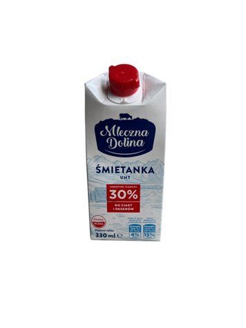Сливки 30% 330 мл 107938 фото