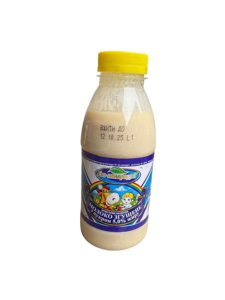 Згущене молоко ПЕТ 500г 5% Еко-молокопродукт 5762253 фото