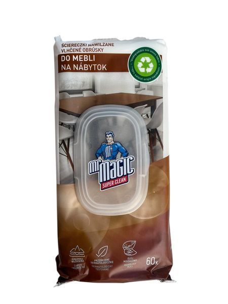 Салфетки Mr Magic для мебели 60шт 5709529 фото