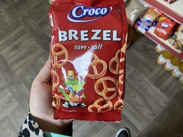 Соломка CROCO солена фігурками 80г 3280495 фото