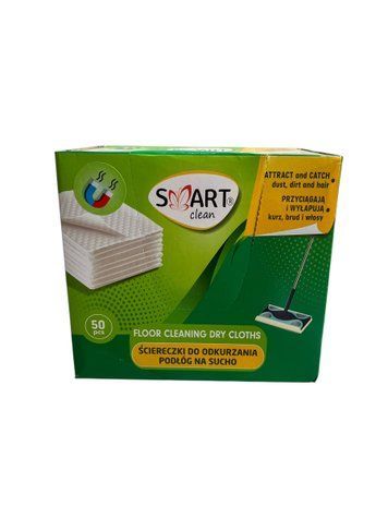 Dry floor cleaning wipes, 50 pcs
