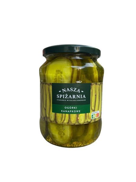 Огірки Наша Спіжарня канапкові 670г 1798070 фото