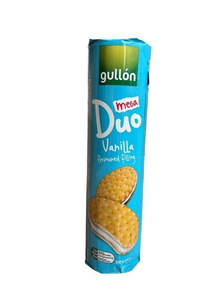 Gullon Mega Duo Vanilla Cookies 500g (blue)