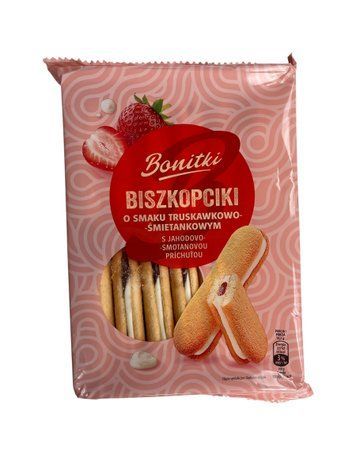 Печенье Bonitki с клубникой 170г 1798091 фото